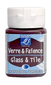 Glass & Tile Paint Frosted Effect 50 ml - Yellow Amber - Al Masam Stationery LLC